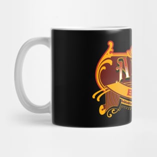 Vintage Bold Aries Astrology Mug